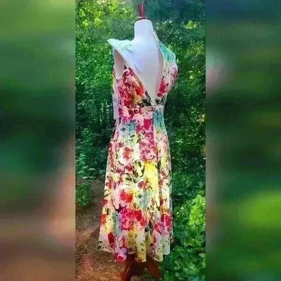 London time floral dress size 2 - Picture 7 of 13